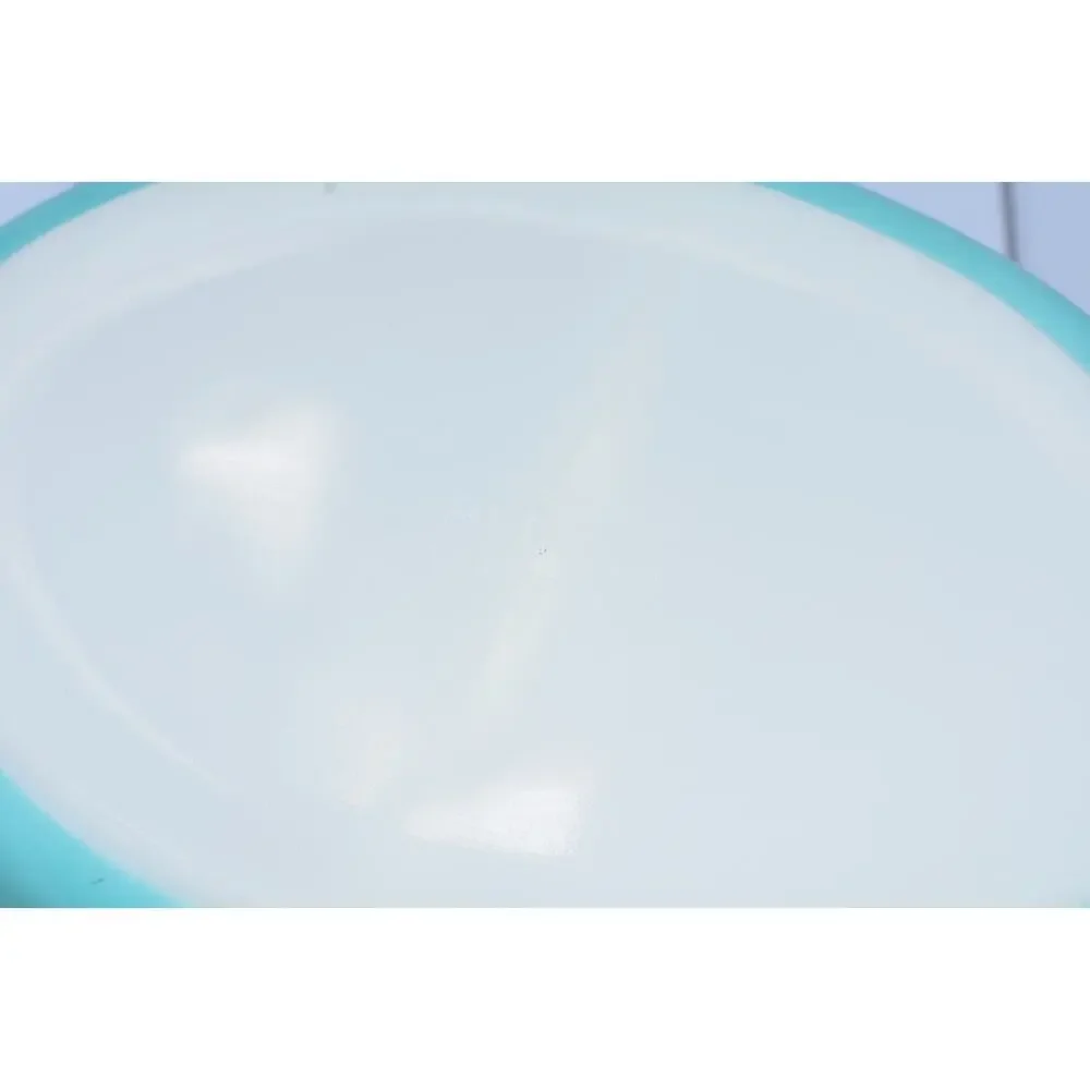 Vintage Pyrex Turquoise Snowflake 12